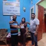 WUJUDKAN SEMANGAT KEMANUSIAAN, SISKOM PN BINJAI DAN KOMUNITAS SALURKAN DONASI UNTUK IBU IMELDA UTARI PENDERITA TUMOR JINAK