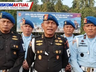Apel Gelar Personel Wallakir, 580 Personel Gabungan Siap Amankan HUT Ke-81 TNI