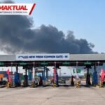 Kebakaran kontainer NPCT1 Tanjung Priok mengeluarkan asap pekat