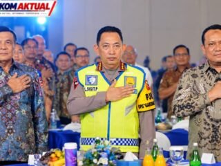 Kapolri Jenderal Polisi Listyo Sigit Prabowo meluncurkan layanan pembayaran tilang dan STNK Digital dalam rangka Hari Lalu Lintas Bhayangkara ke-71.