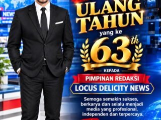Siskom Aktual Beri Kejutan Ucapan HUT ke-63 untuk Pimpinan Redaksi Locus Delicti News, Abdul Munib