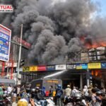 Kebakaran Trans Home Sleman di Jalan Jogja-Solo