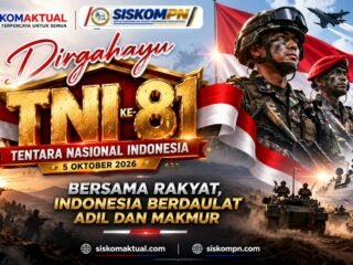 HUT ke-81 TNI 2026: Bersama Rakyat, Indonesia Berdaulat Adil dan Makmur