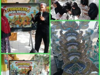 SD Negeri Dagan Kenalkan Budaya Lokal ' TONGKLEK ' kepada Masyarakat 
