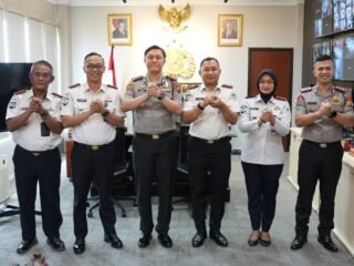 Perkuat Sinergitas Kemenimipas-Polri, Karutan Surabaya Bertemu dengan Kapolresta Sidoarjo 