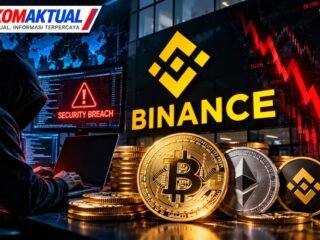Binance Diserang Siber, Aset Kripto US$6,3 Miliar Terdampak, Bitcoin Ikut Anjlok