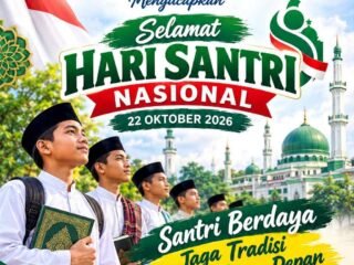 Keluarga Besar Siskomaktual dan Siskom-PN Mengucapkan Selamat Hari Santri Nasional 2026